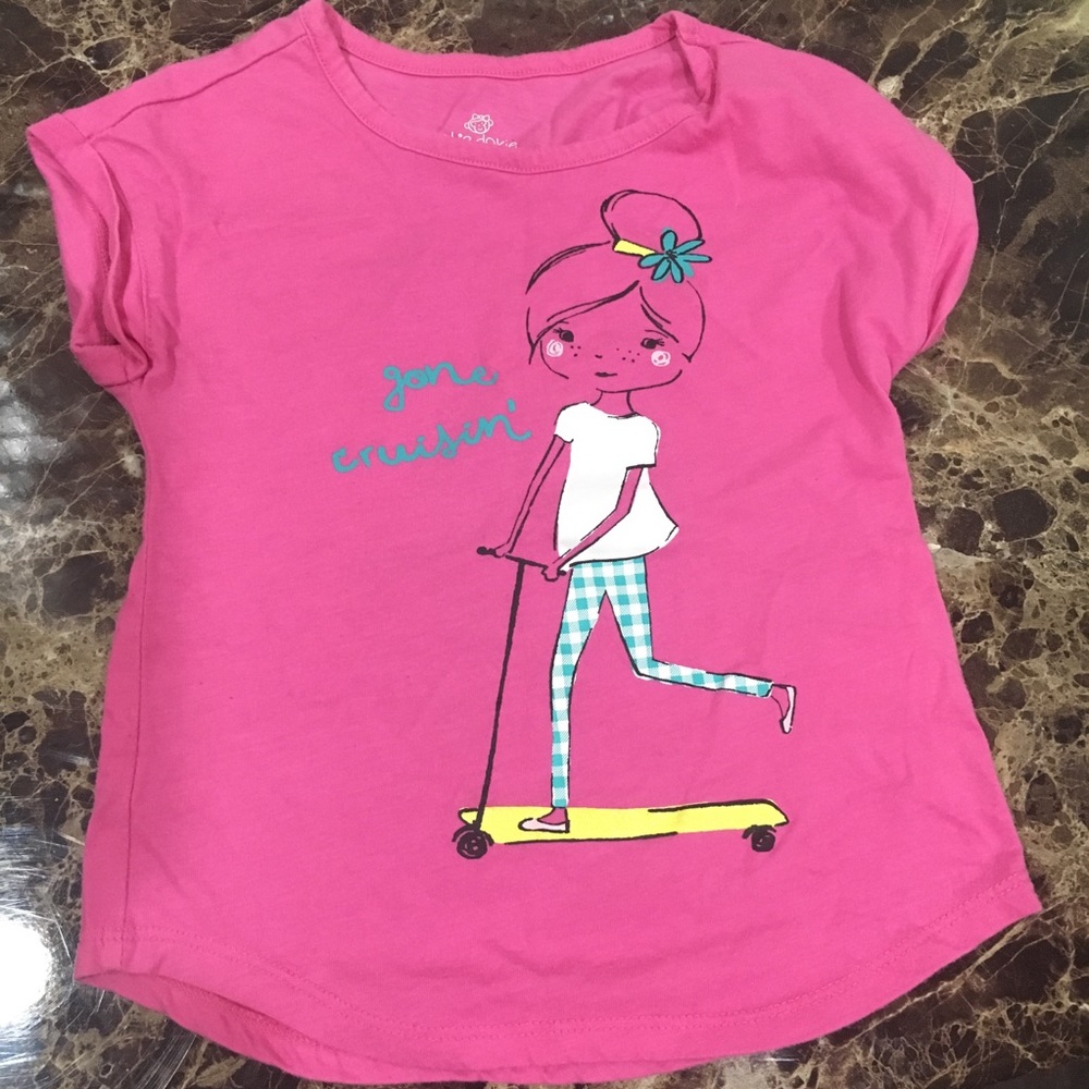 Okie Dokie Girls Pink Shirt